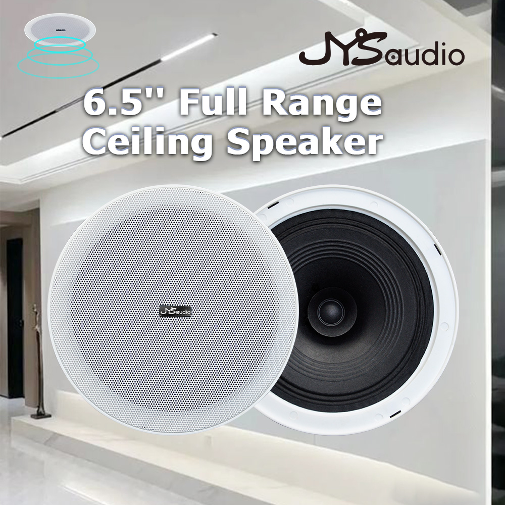 Home Cinema Restaurant - Haut-parleur de plafond passif 6,5 pouces