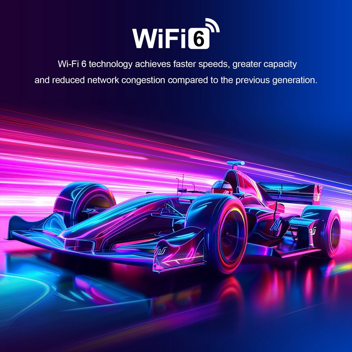 Home Cinema Uk - Projecteur Portable avec WiFi6 Bluetooth 4K