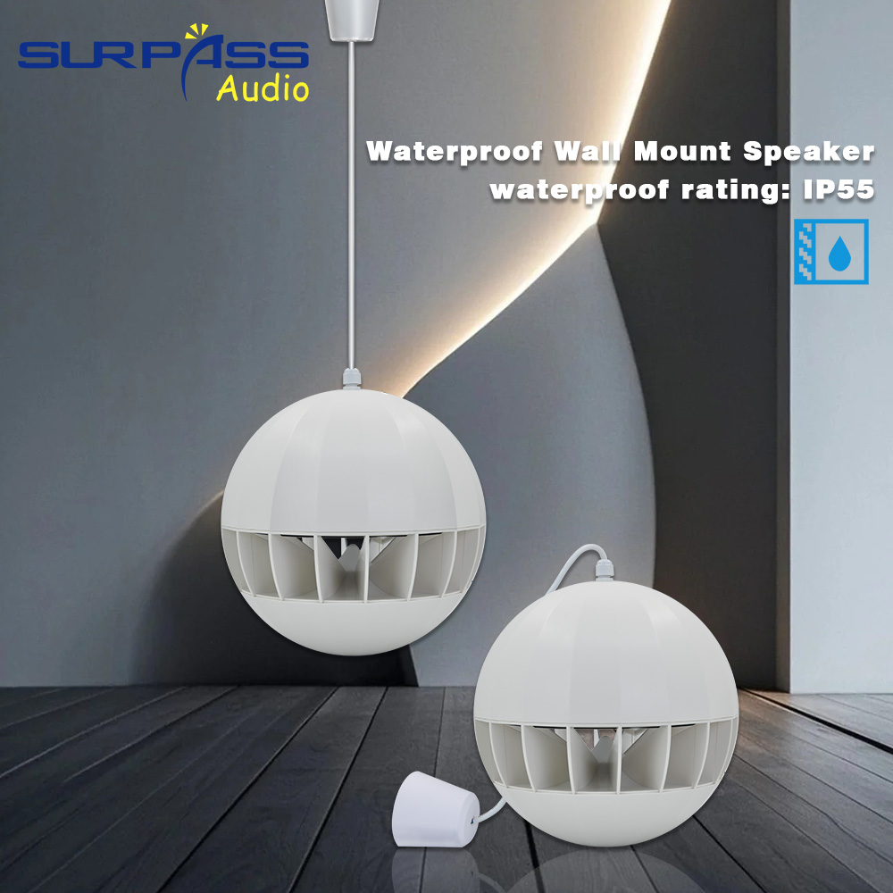 Home Cinema Restaurant - Haut-parleur mural étanche 20W 8 pouces