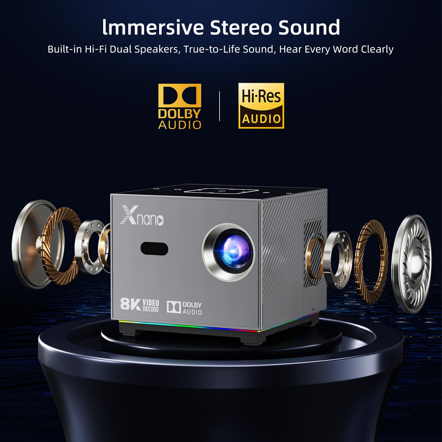 Xnano Portable Smart Projector - Home Cinema Laser Projector avis et prix