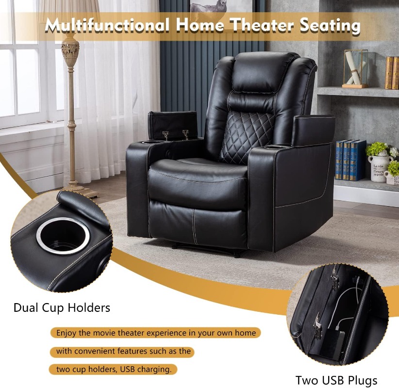 Fauteuil inclinable électrique - Home Cinema Recliner Chairs avis et prix