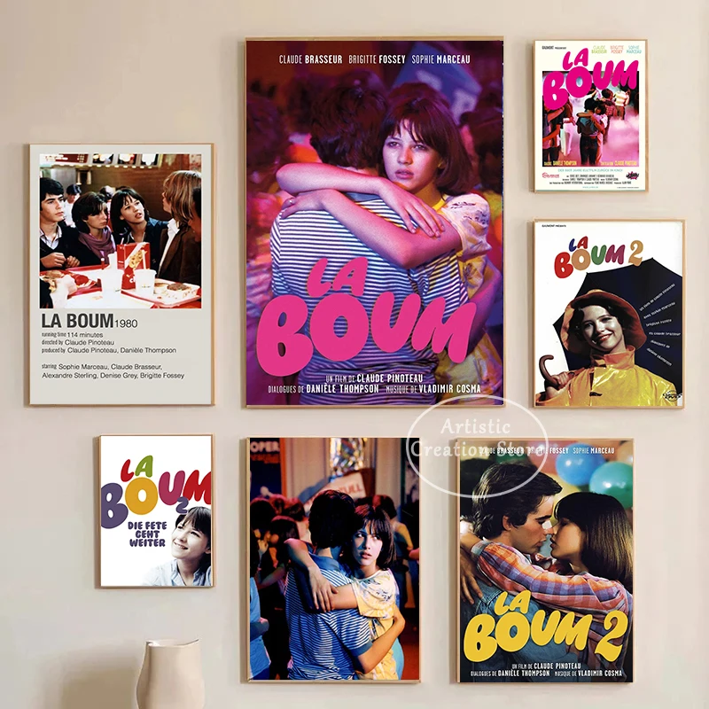 La Boum Vintage Movie Posters, - Home Cinema Ultimea avis et prix