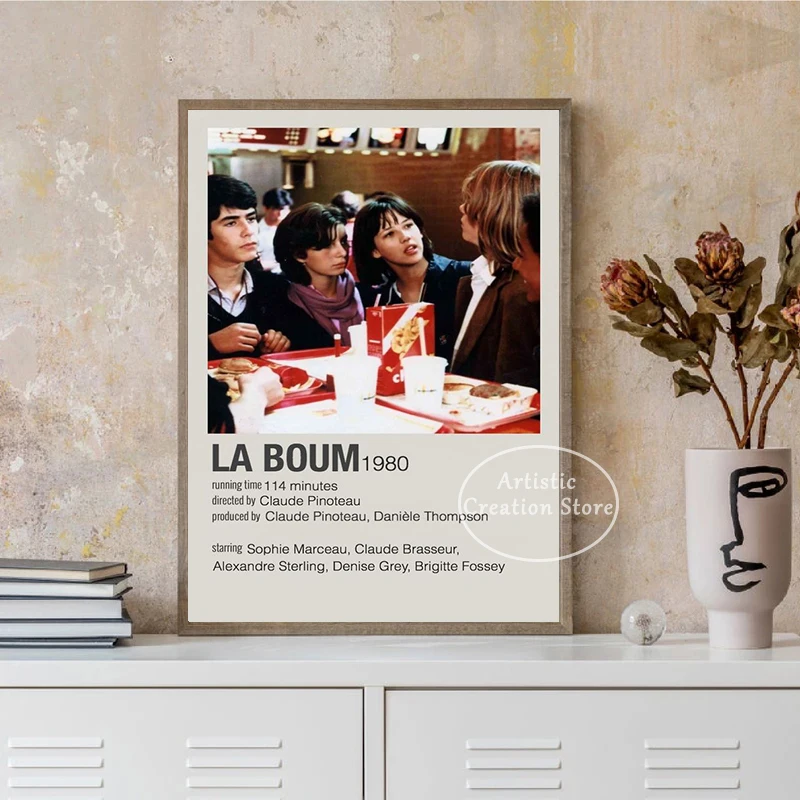 La Boum Vintage Movie Posters, - Home Cinema Ultimea avis et prix