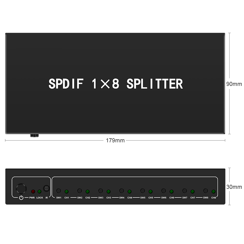 Répartiteur Audio optique, rép - Home Cinema Idea avis et prix